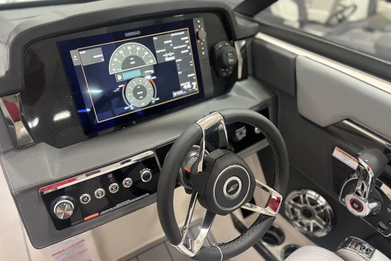 Slide: The Image of 2026 Chaparral SSX 30 dashboard with advanced controls and digital display. - 21