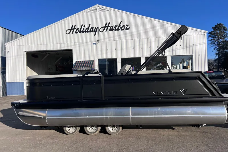 The Image of 2026 Viaggio V 20U pontoon boat at Holiday Harbor dealership. - 0