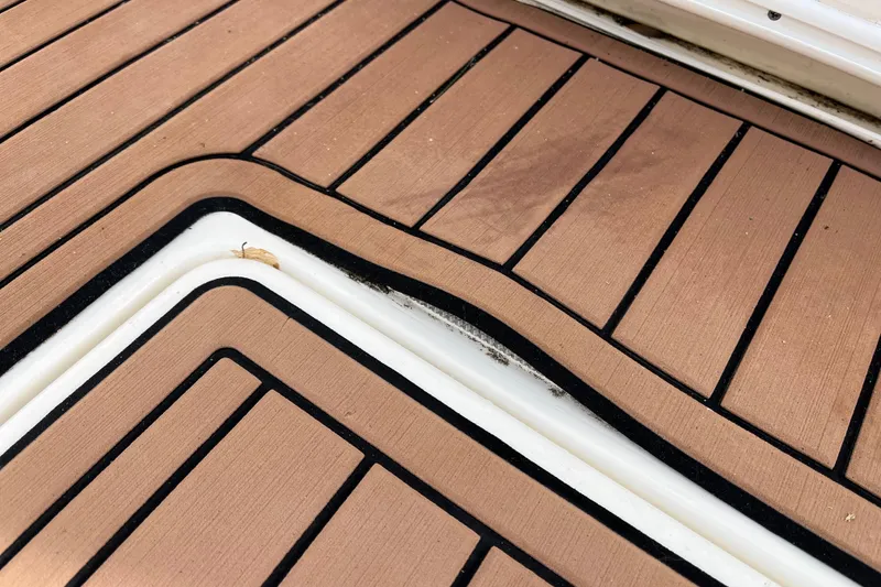 Slide: The Image of Spotlight on 2021 Boston Whaler 240 Vantage boat under a cloudy sky. - 32