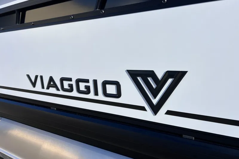 Slide: The Image of 2026 Viaggio V 20U logo on sleek white surface. - 4