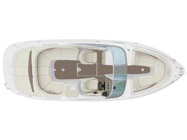 Slide: The Image of Close-up of a 2005 Chaparral 256 SSi tachometer displaying 960 RPM. - 10