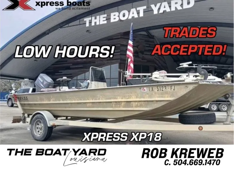 The Image of 2004 Xpress XP18 boat for sale at The Boat Yard, Louisiana. Low hours, trades accepted. - 1