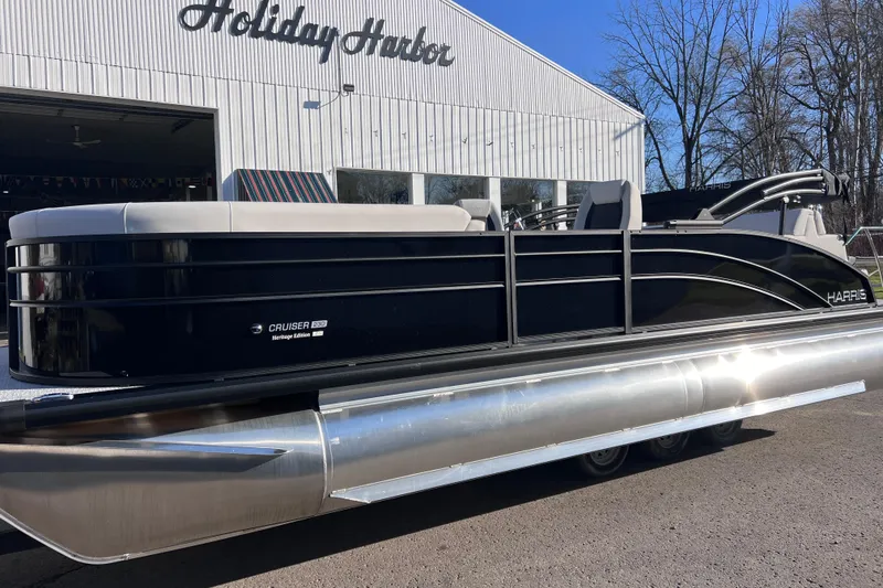 The Image of 2026 Harris Cruiser 230 SLDH Tritoon at Holiday Harbor, sleek design, ready for adventure. - 1
