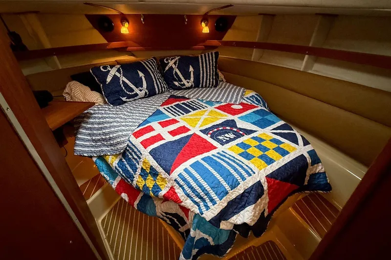 Slide: The Image of Ranger Tugs R-29S - Forward Cabin - 6