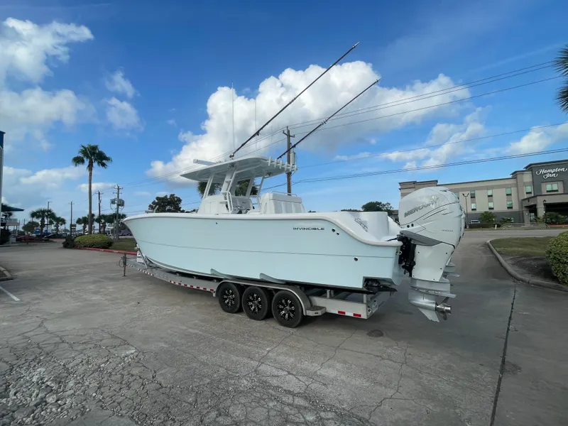 Slide: The Image of Invincible 33 Catamaran 2022 - 2