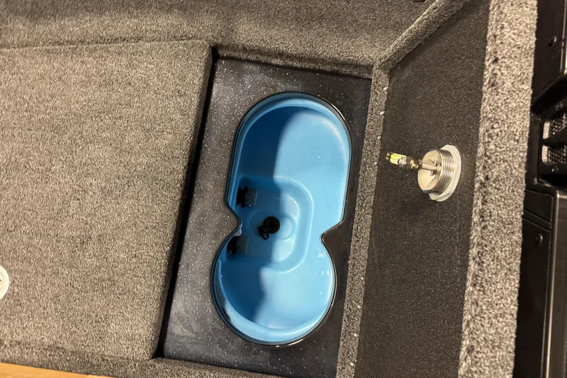 Slide: The Image of Blue compartment in 2026 Nitro ZV21 Pro boat interior. - 15