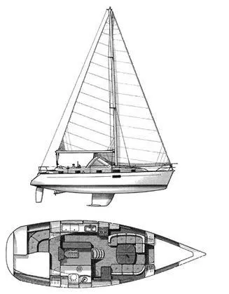 Slide: The Image of Beneteau Oceanis 36 CC 2001 - 41