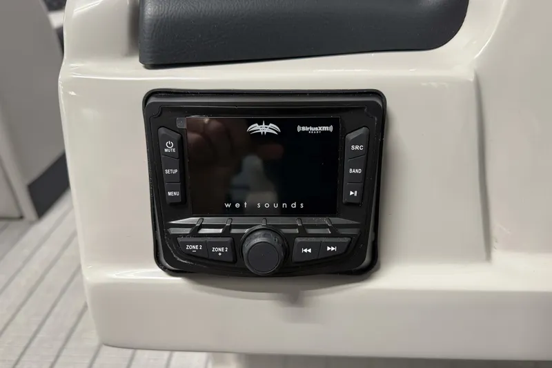 Slide: The Image of 2026 Sylvan L3 SLZ audio system with Wet Sounds display and control panel. - 15