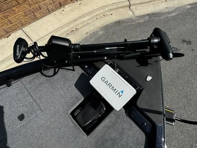 Slide: The Image of 2024 Phoenix Bass Boats 20 XE with Garmin equipment on deck. - 11