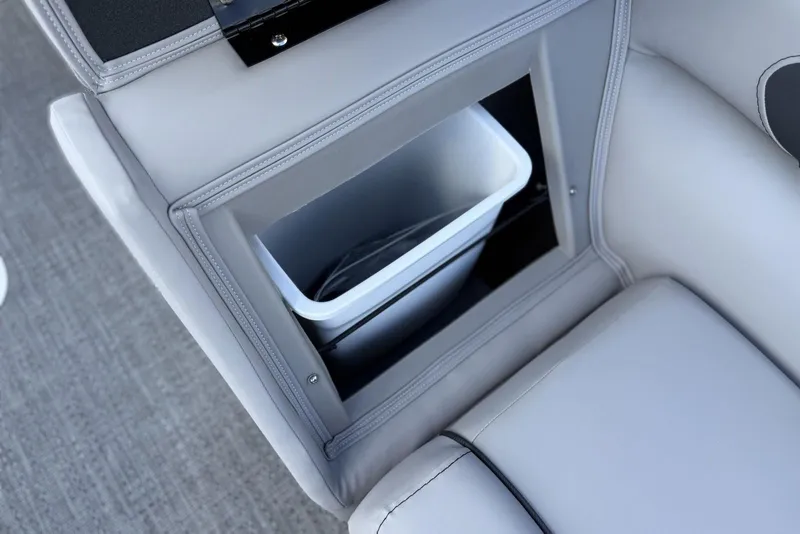 Slide: The Image of Barletta ARIA 22UC 2026 boat seat with built-in storage compartment. - 7