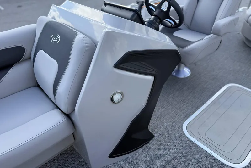 Slide: The Image of Luxurious interior of 2026 Barletta ARIA 22UC boat with sleek seating and modern design. - 9