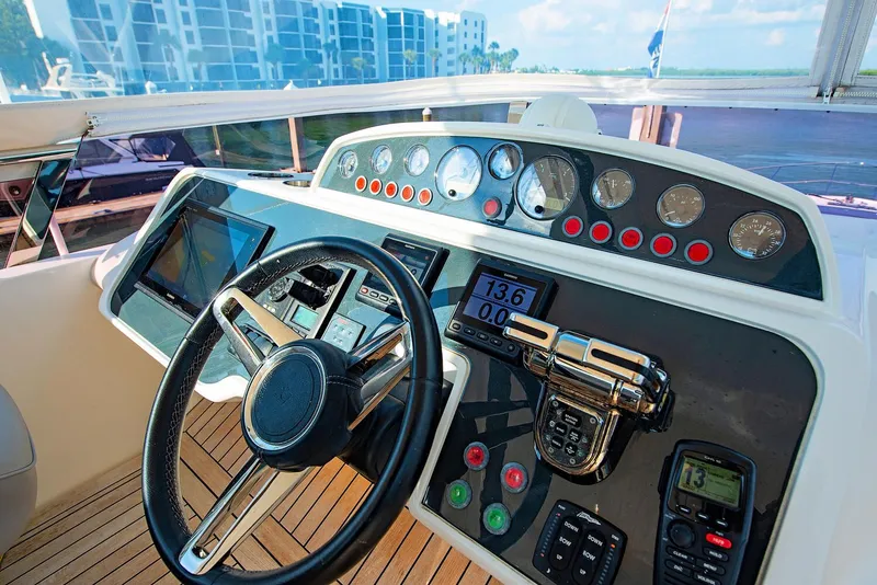 Slide: The Image of Princess Flybridge 2016 with deck fridge and grill. - 20