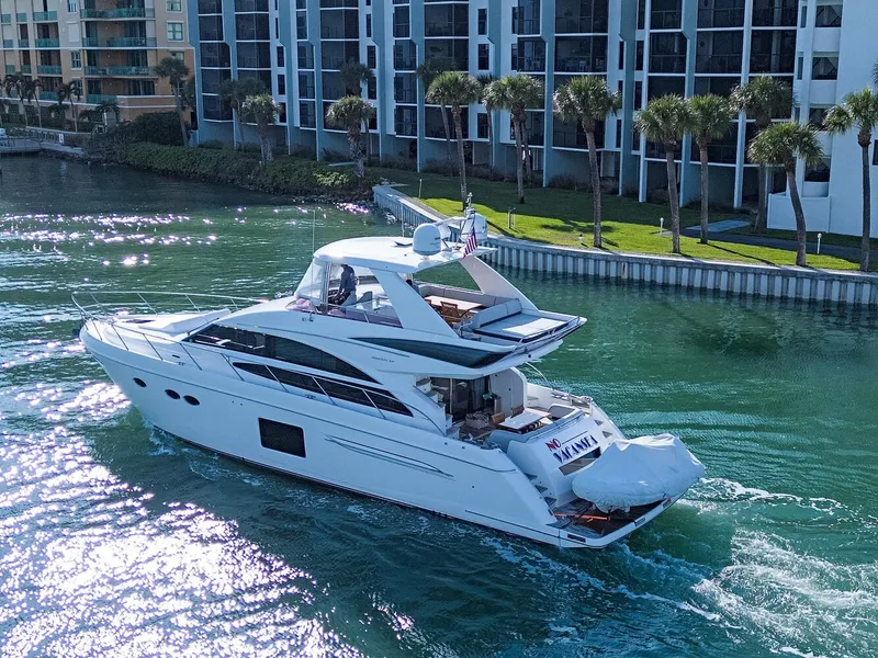 Slide: The Image of 2016 Princess Flybridge yacht cooler with drinks - 26