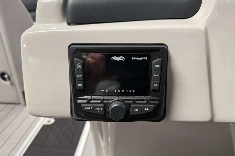 Slide: The Image of Wet Sounds audio system in 2026 Sylvan L3 CLZ DH Platinum boat. - 14