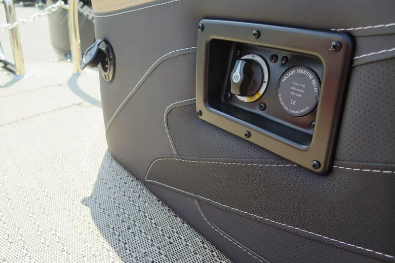 Slide: The Image of 2026 Barletta Cabrio 24UC boat voltage sensitive relay switch detail. - 22