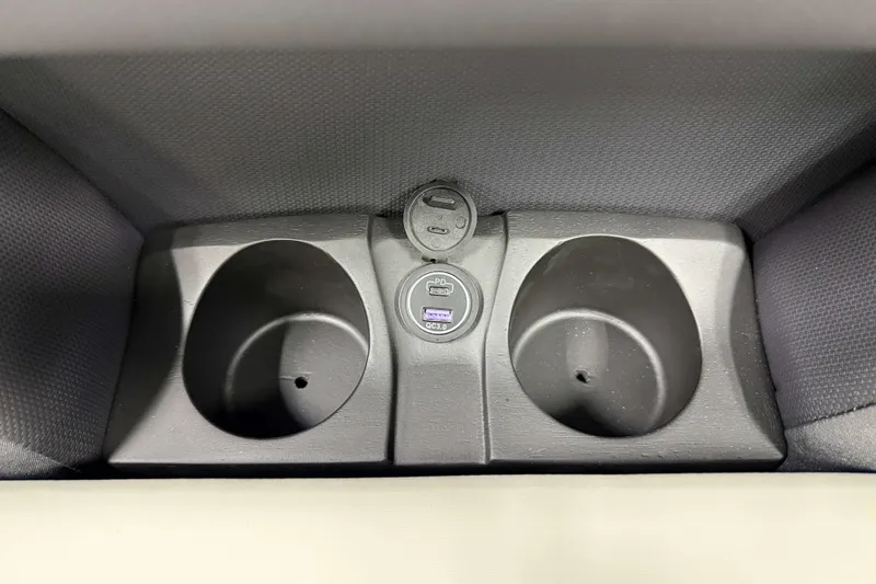 Slide: The Image of Cup holders and USB ports in 2026 Sylvan L3 DLZ Bar interior. - 4