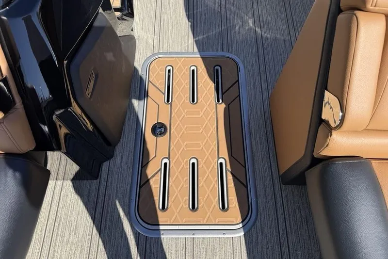 Slide: The Image of 2026 Premier 230 Intrigue RF boat interior with stylish flooring and seating. - 13