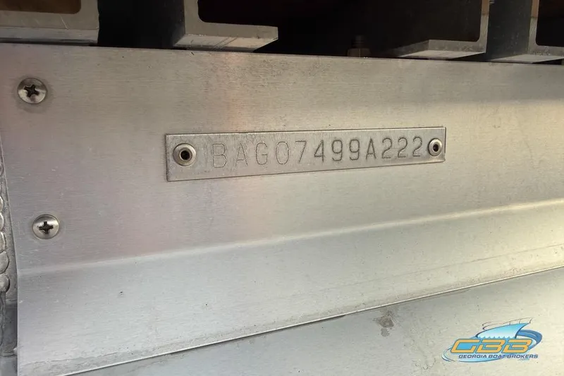 Slide: The Image of 2022 Bentley 243 Swingback identification plate with serial number BAG07499A222. - 28