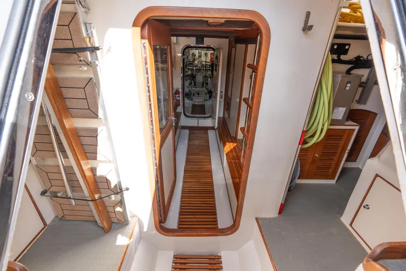 Slide: The Image of Marlow 72 GRIFFIN - Workshop/Engine Room Entrance - 74