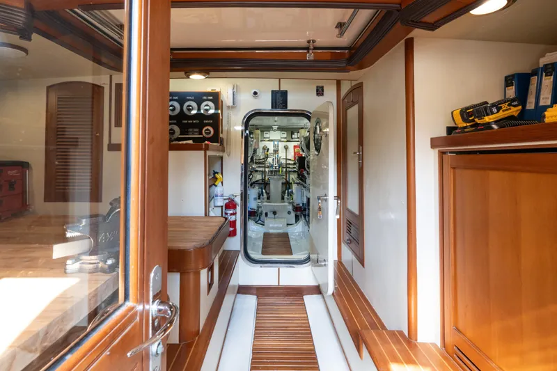 Slide: The Image of Marlow 72 GRIFFIN - Workshop/Engine Room Entrance - 76