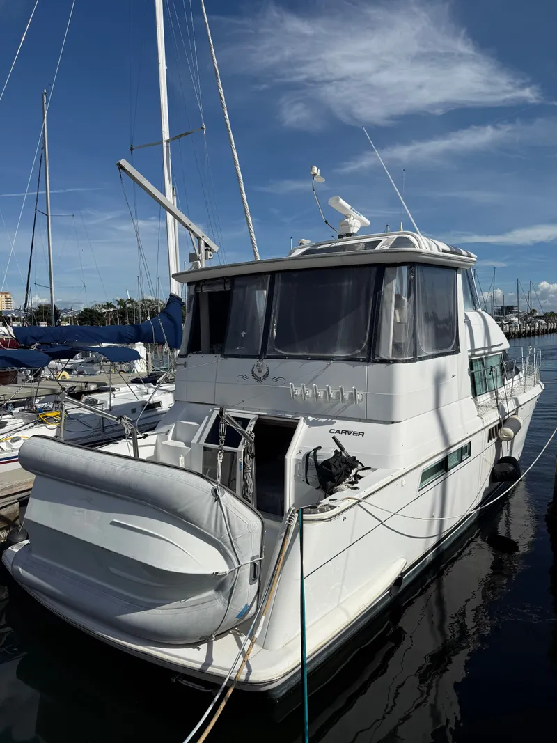 Slide: The Image of Carver 500 Cockpit Motor Yacht 1997 - 28