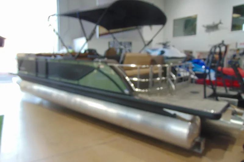 The Image of 2026 Godfrey Sweetwater 2286 DT 27" iMPACT Tri-Toon pontoon boat in showroom. - 1