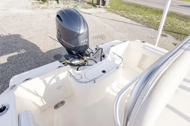 Slide: The Image of 2004 Key West 186 Center Console boat with Yamaha 115 outboard motor. - 26