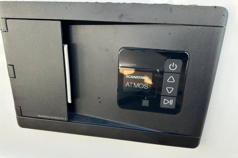 Slide: The Image of Control panel of 2024 Hurricane SunDeck 2600 OB with Scanstrut Atmos display. - 10