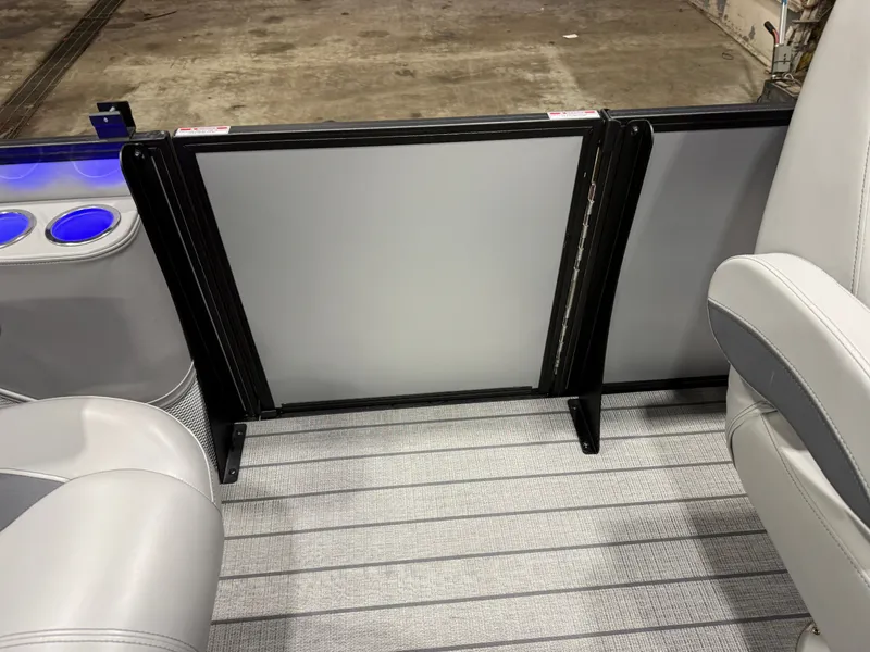 Slide: The Image of Bentley Pontoons Legacy 250HP 223 Navigator DL Quad Lounge Tritoon 2026 - 28