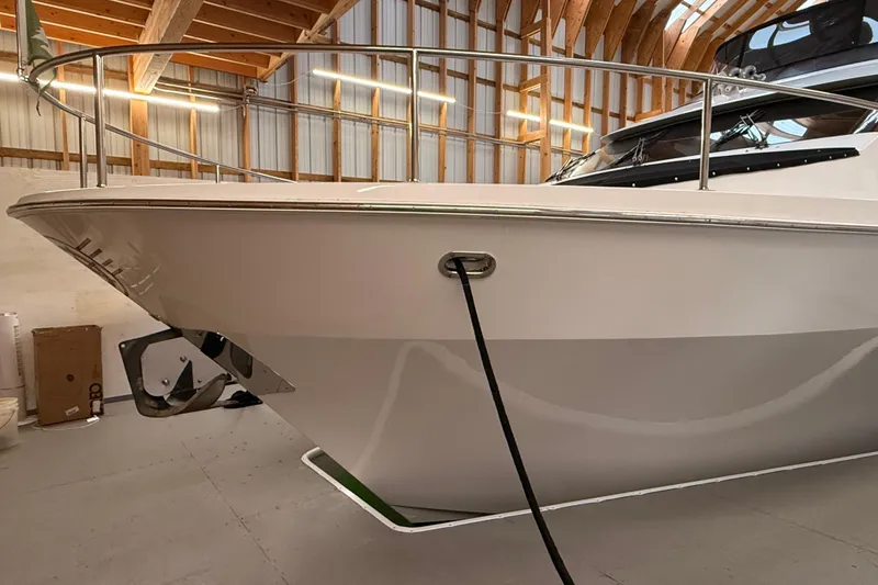 Slide: The Image of Engine room of 2000 Northern Pacific Motor Yacht with electrical equipment. - 92