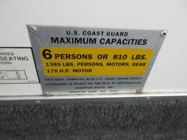 Slide: The Image of Champion 186 FISH N SKI / 2006 MERCURY 150 OPTIMAX 1999 - 13