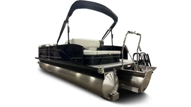 Slide: The Image of Bennington S-One Swingback 22 SSB Tritoon 2026 - 6