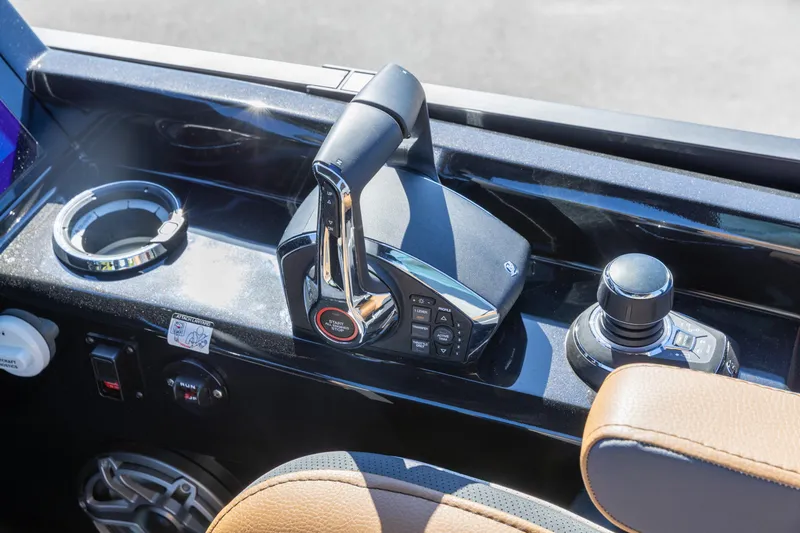 Slide: The Image of Control panel of 2026 Viaggio Diamante UWA with joystick and throttle lever. - 3