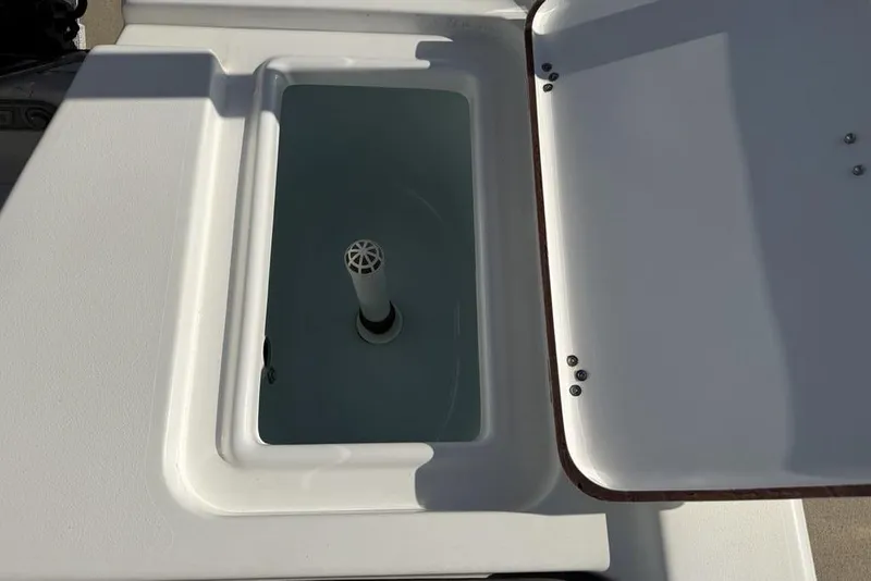 Slide: The Image of Open storage compartment on a 2020 Sea Pro 172 Bay boat. - 24