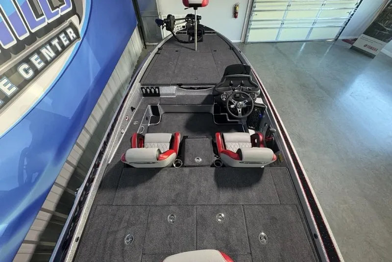 Slide: The Image of 2026 Phoenix 721 ZXL boat interior with dual seats and steering console. - 33