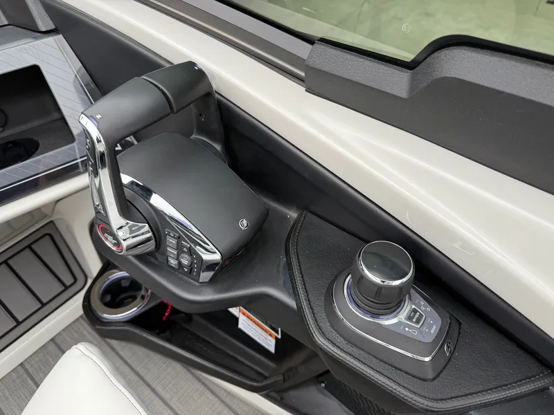 Slide: The Image of Avalon 27 FT Excalibur Elite Carbon Series Windshield w/ Twin 500HP Mercury's AND JOYSTICK CONTROLS!! 2026 - 20