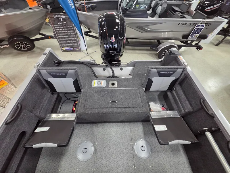 Slide: The Image of Interior view of Crestliner 1750 HAWKWT JS boat, model year 2026. - 20