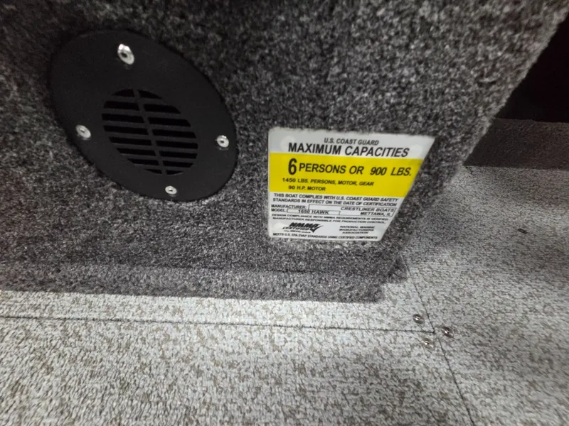 Slide: The Image of Crestliner 1650 Hawk 2026 - 20