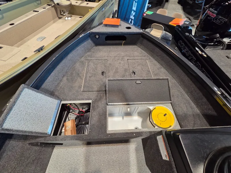 Slide: The Image of Interior view of Crestliner 1850 Kodiak SC boat, year 2026. - 8