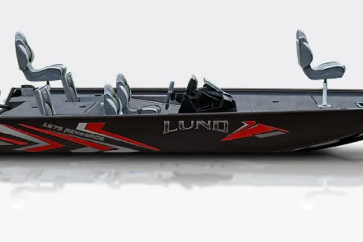 The Image of 2026 Lund 1875 Renegade fishing boat with sleek design and modern seating. - 0