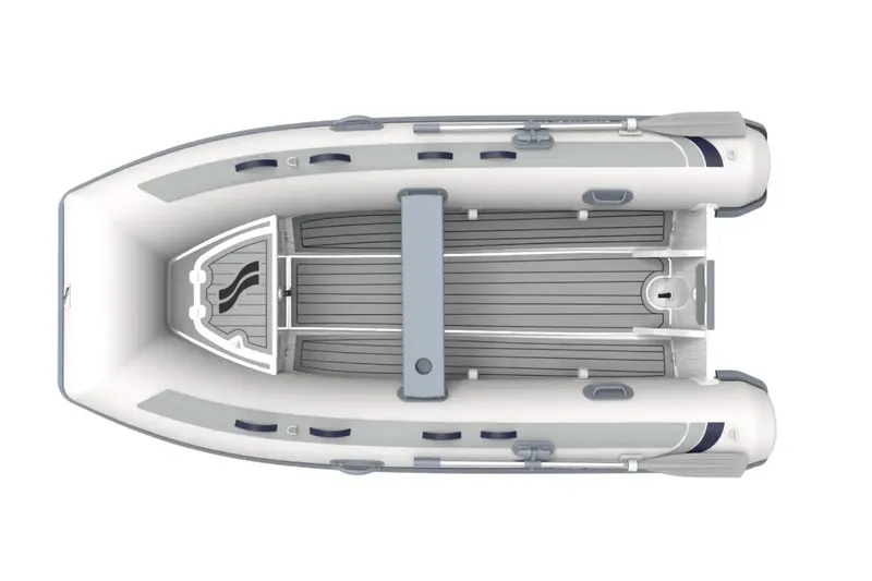 Slide: The Image of Manufacturer Provided Image: 2024 Highfield Classic 380 FCT inflatable boat, top view. - 6