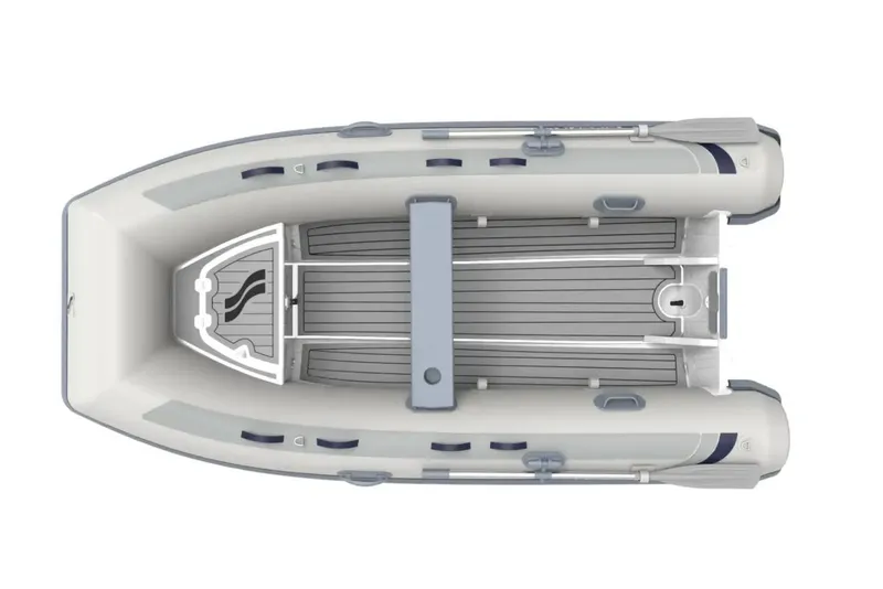 Slide: The Image of Manufacturer Provided Image: 2024 Highfield Classic 340 FCT inflatable boat, top view. - 4