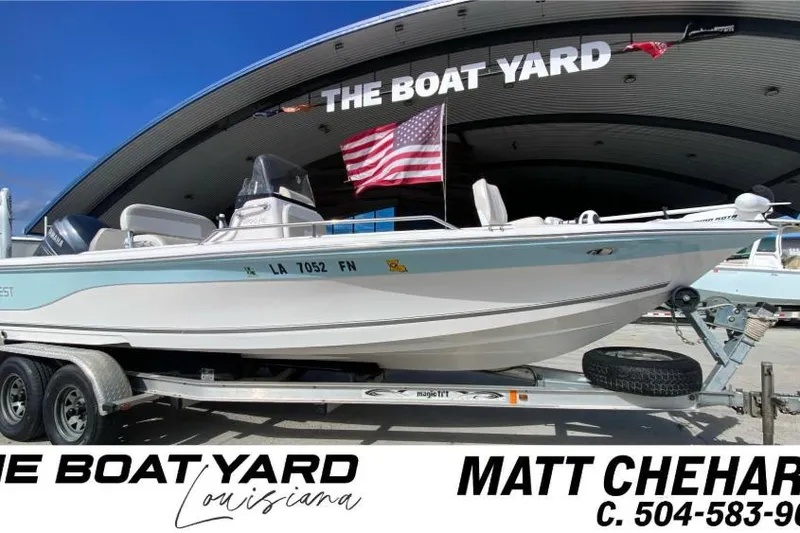 The Image of 2006 Sea Quest 2100 Probay boat on trailer at The Boat Yard, Louisiana. - 1