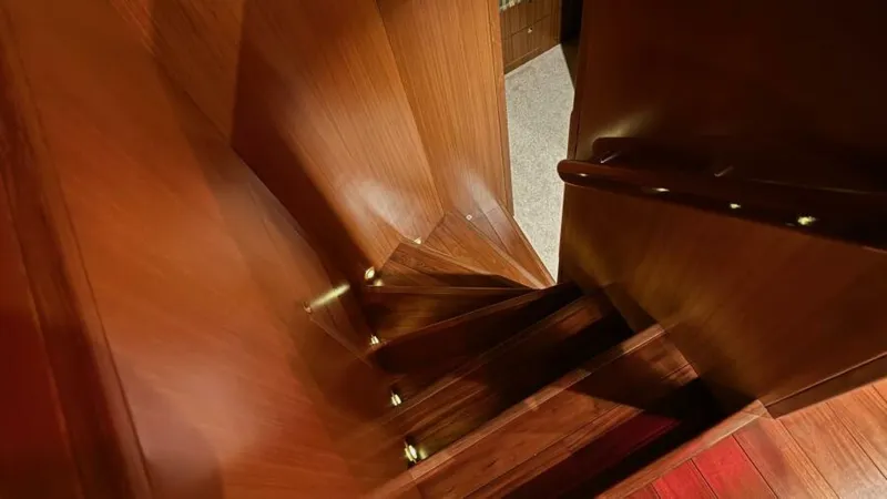 Slide: The Image of Steps to Cabins - 25