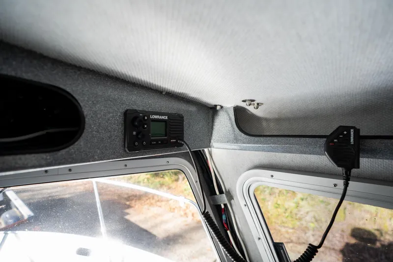 Slide: The Image of Interior of 2021 KingFisher 2825 Coastal Express with Lowrance marine electronics. - 28