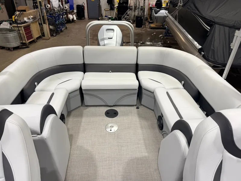 Slide: The Image of Bentley Pontoons Legacy 223 Navigator Quad Lounge Tri-toon Pontoon & 150HP Honda 4-Stroke EFI 2024 - 38
