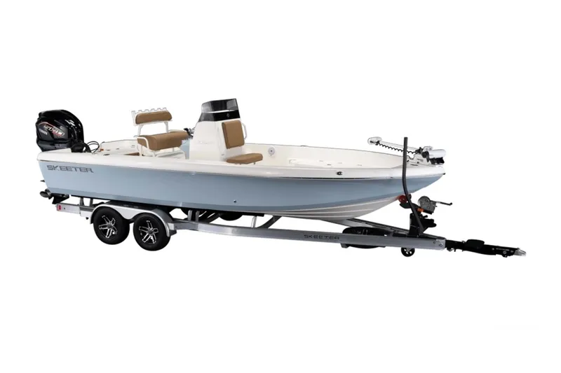 The Image of Manufacturer Provided Image: 2026 Skeeter SX2350 boat on trailer, featuring sleek design and modern amenities. - 0