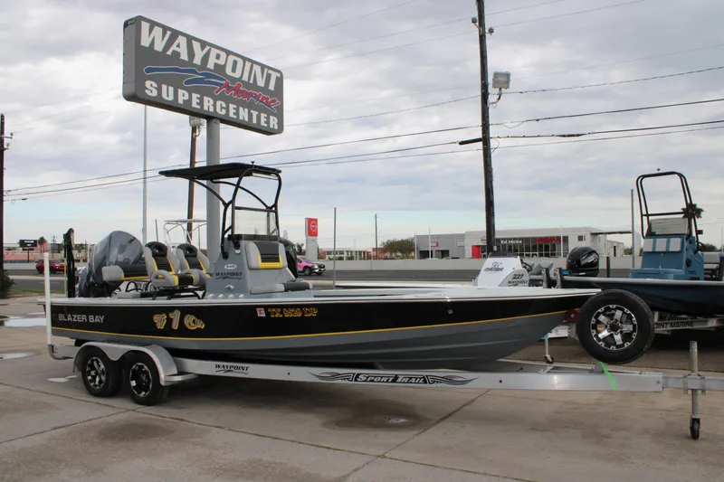 The Image of 2017 Blazer 2420 boat on trailer at Waypoint Marine Supercenter. - 0