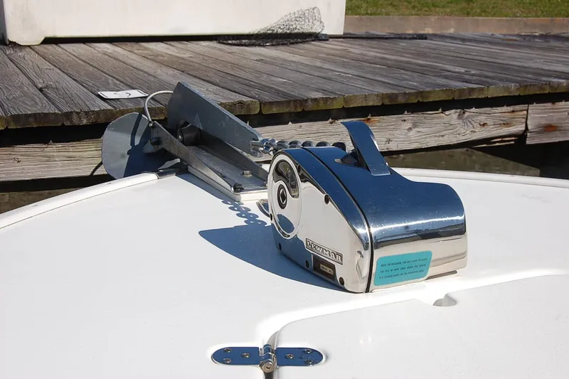 Slide: The Image of 2020 Cape Horn 31T boat with a Lewmar anchor windlass on deck. - 9
