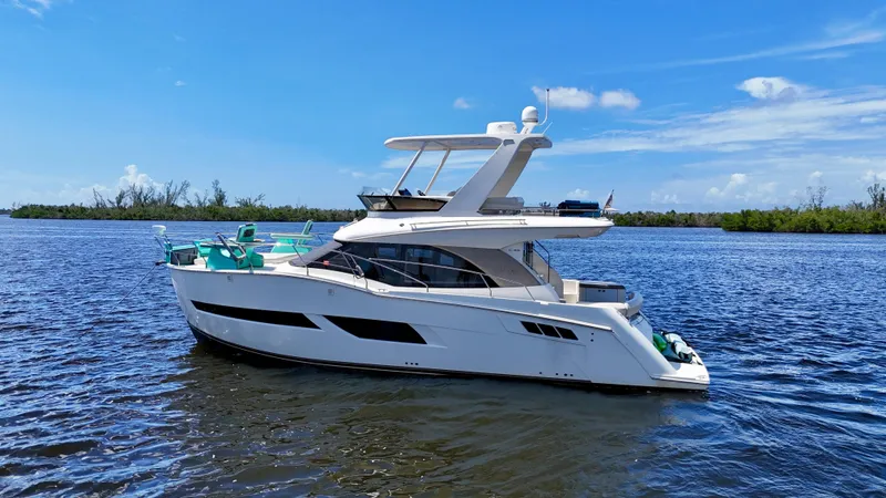 Slide: The Image of 2017 Carver - Exterior profile on the water - 24